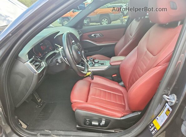 3MW5U9J05N8C61664 2022 BMW M3 Gray Սալոնի դիմացի տեսք
