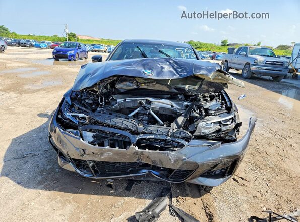 3MW5U9J07N8C62864 2022 BMW M3 Синий Вид спереди