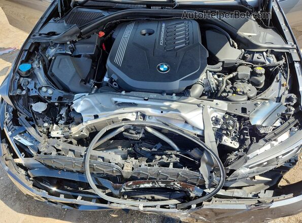 3MW5U9J07N8C62864 2022 BMW M3 Синий Вид задней части салона