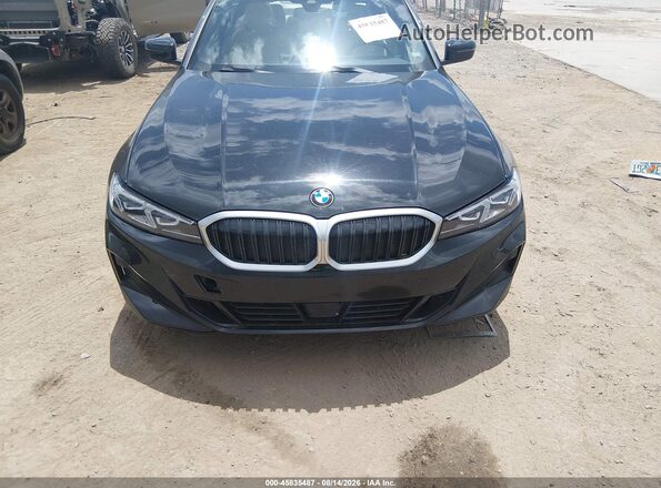 3MW69CW00S8F09472 2025 BMW 3 SERIES Black Vista del cuadro de instrumentos