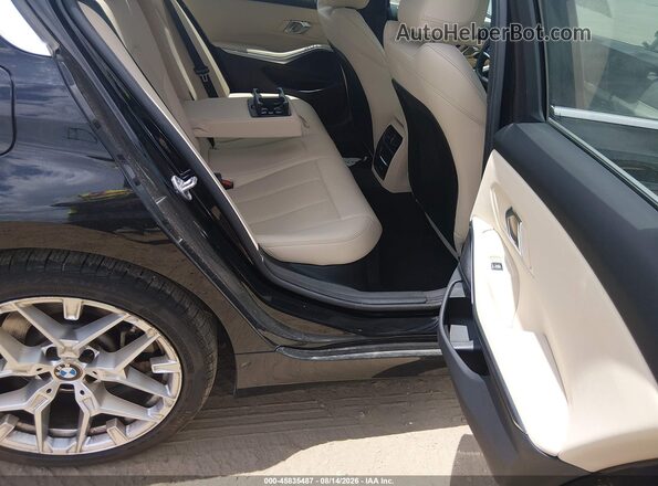 3MW69CW00S8F09472 2025 BMW 3 SERIES Black Vista de la etiqueta del VIN