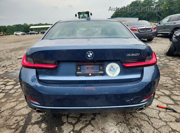 3MW69CW03S8F55152 2025 BMW 3 SERIES Blue Widok z tyłu