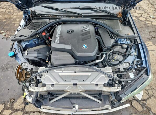 3MW69CW03S8F55152 2025 BMW 3 SERIES Blue Widok wnętrza z tyłu