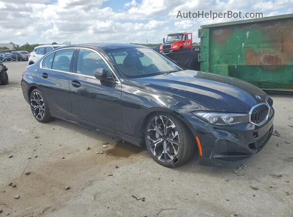 3MW69CW07S8F47653 2025 BMW 3 SERIES Black Передня права чверть
