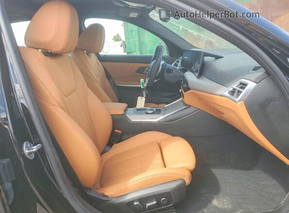 3MW69CW07S8F47653 2025 BMW 3 SERIES Black Вид салону спереду