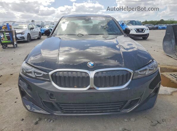 3MW69CW07S8F47653 2025 BMW 3 SERIES Black Вид спереду