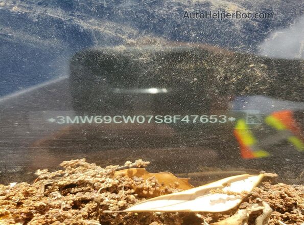 3MW69CW07S8F47653 2025 BMW 3 SERIES Black Вид підкапотного простору