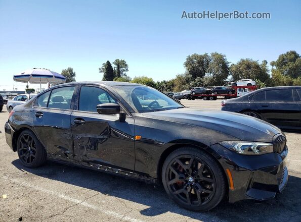 3MW69CW09S8F25184 2025 BMW 3 SERIES Black Przód prawy