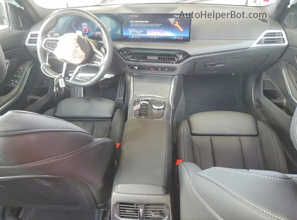 3MW69CW0XS8F16591 2025 BMW 3 SERIES White Dashboard view
