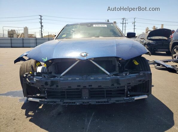 3MW69FF00P8D57993 2023 BMW 3 SERIES Blue Front view