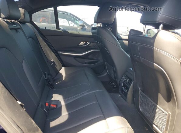 3MW69FF00P8D57993 2023 BMW 3 SERIES Blue Rear seats view