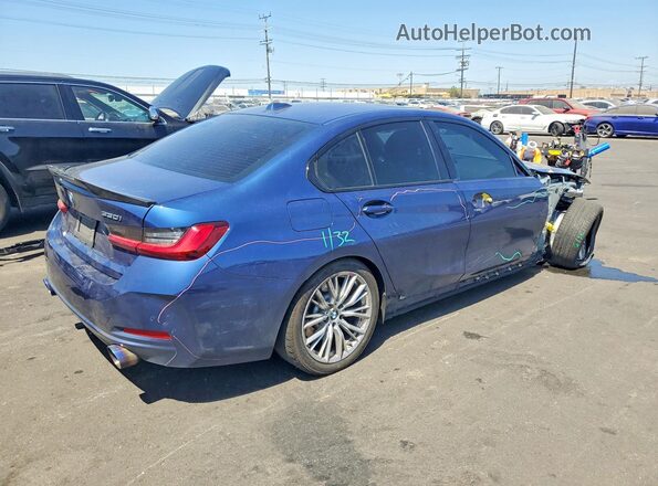 3MW69FF00P8D57993 2023 BMW 3 SERIES Blue Rear right
