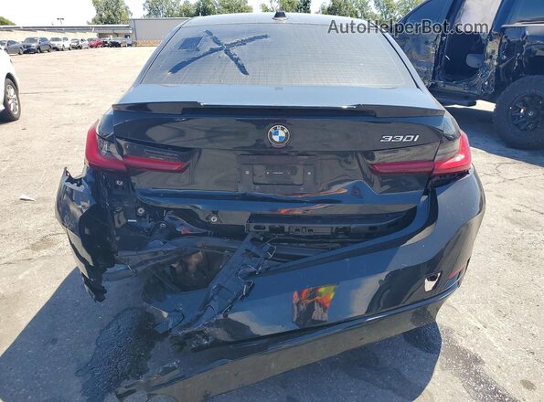 3MW69FF00R8E02384 2024 BMW 3 SERIES Black Вид ззаду