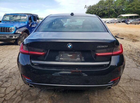 3MW69FF01P8D02372 2023 BMW 3 SERIES Black Rear view