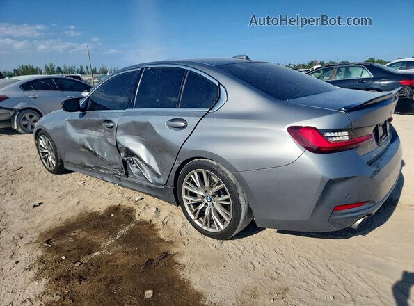 3MW69FF02R8E77197 2024 BMW 3 SERIES Gray Rear left