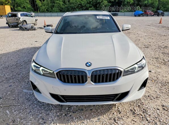 3MW69FF03R8E72574 2024 BMW 3 SERIES White Front view