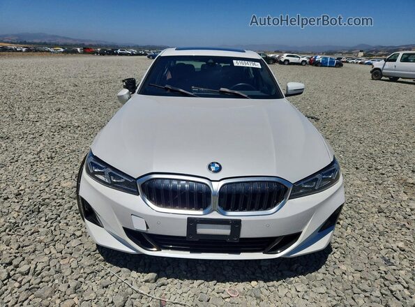 3MW69FF07R8E32904 2024 BMW 3 SERIES White Front view