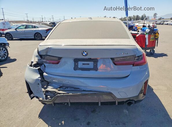 3MW69FF08P8D74606 2023 BMW 3 SERIES Gray Widok z tyłu