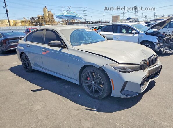 3MW69FF08P8D74606 2023 BMW 3 SERIES Gray Przód prawy