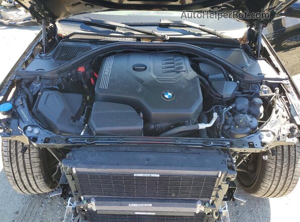 3MW69FF08R8E11771 2024 BMW 3 SERIES Black Widok wnętrza z tyłu