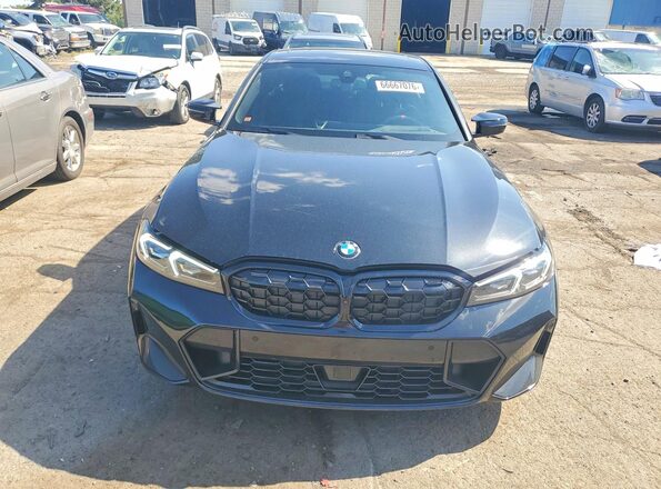 3MW69FT04S8F28161 2025 BMW M3 Черный Вид щитка приборов
