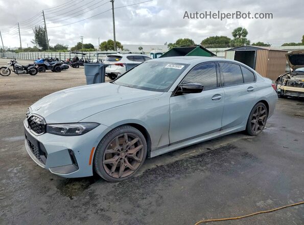 3MW69FT08S8F20063 2025 BMW M3 Gray Հետևի ձախ