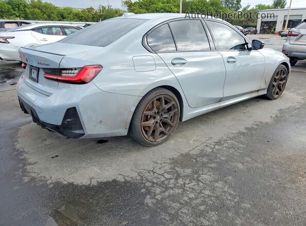 3MW69FT08S8F20063 2025 BMW M3 Gray Հետևի տեսք