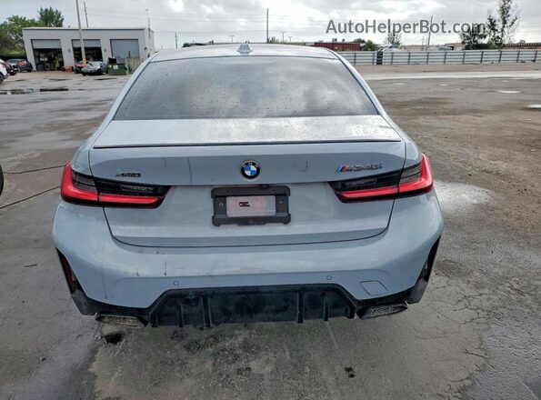 3MW69FT08S8F20063 2025 BMW M3 Gray Սալոնի հետևի տեսք