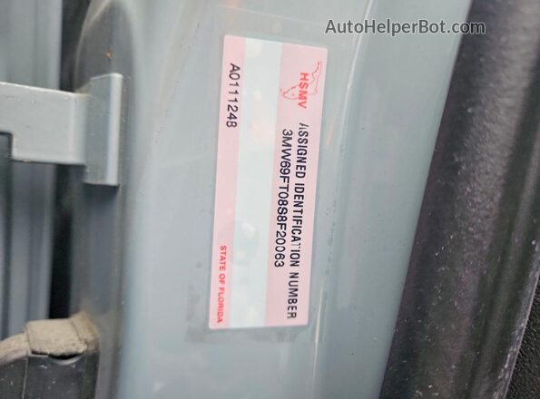 3MW69FT08S8F20063 2025 BMW M3 Gray 