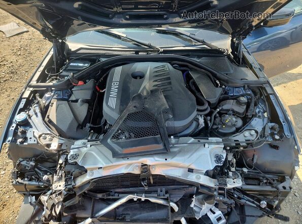 3MW69FT09S8F44467 2025 BMW M3 Синий Вид задней части салона