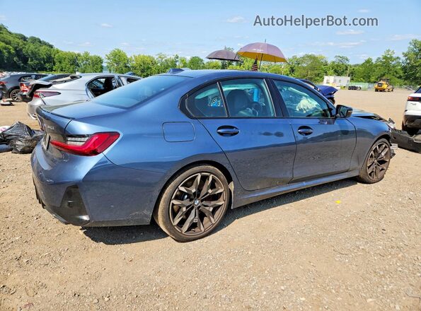 3MW69FT09S8F44467 2025 BMW M3 Синий Задняя правая четверть