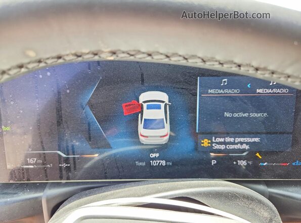 3MW89CW00T8G10165 2026 BMW 3 SERIES White ხელსაწყოთა პანელის ხედი