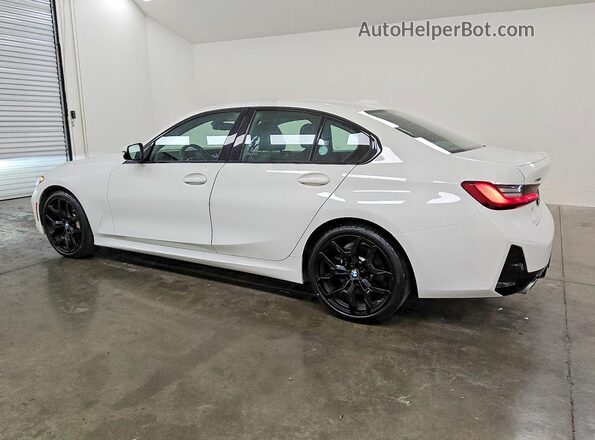 3MW89CW02T8F88699 2026 BMW 3 SERIES White Հետևի ձախ
