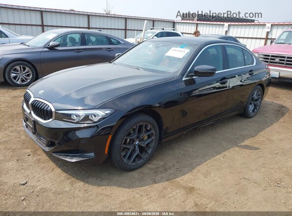 3MW89CW02T8G07641 2026 BMW 3 SERIES Черный Передняя левая четверть