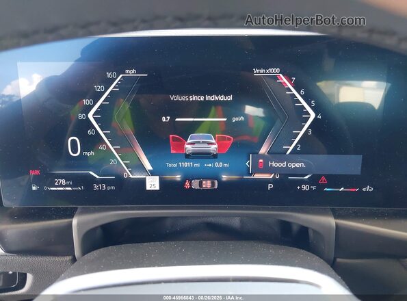 3MW89CW02T8G28912 2026 BMW 3 SERIES Gray Vista de los asientos traseros