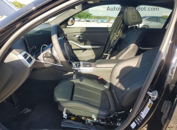 3MW89CW03T8G20379 2026 BMW 3 SERIES Black Front interior view