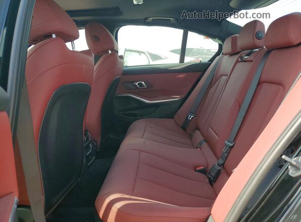 3MW89CW06S8F72939 2025 BMW 3 SERIES Black Вид задніх сидінь