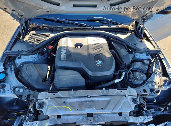 3MW89CW08S8F21944 2025 BMW 3 SERIES Gray Widok wnętrza z tyłu