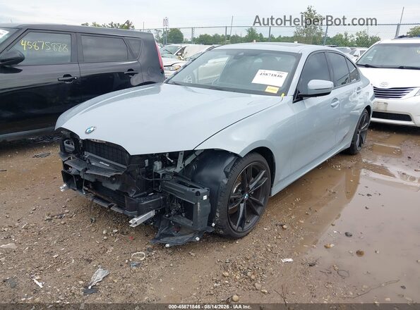 3MW89FF00R8E76896 2024 BMW 3 SERIES Серый Передняя левая четверть