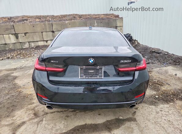 3MW89FF01P8D04499 2023 BMW 3 SERIES Black უკანა ხედი