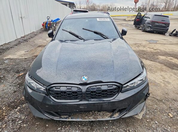 3MW89FF01P8D04499 2023 BMW 3 SERIES Black წინა ხედი