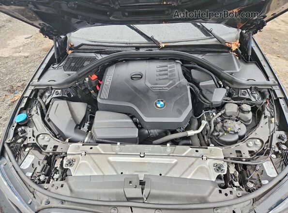3MW89FF01P8D04499 2023 BMW 3 SERIES Black უკანა სალონის ხედი