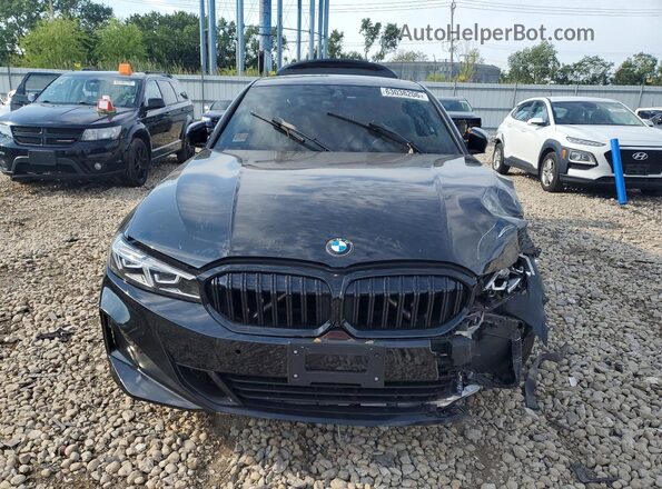 3MW89FF03P8D14841 2023 BMW 3 SERIES Черный Вид спереди