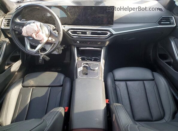 3MW89FF03P8D14841 2023 BMW 3 SERIES Черный Вид панели приборов