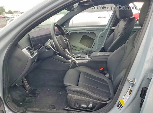 3MW89FF08P8D02958 2023 BMW 3 SERIES Gray წინა სალონის ხედი