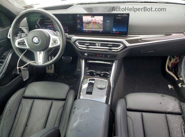 3MW89FF08P8D02958 2023 BMW 3 SERIES Gray წინა პანელის ხედი