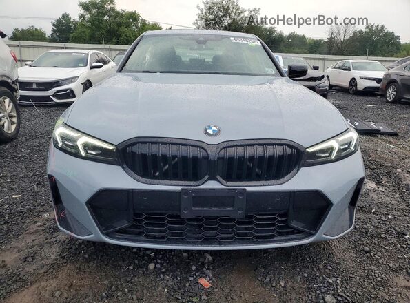 3MW89FF08P8D02958 2023 BMW 3 SERIES Gray წინა ხედი