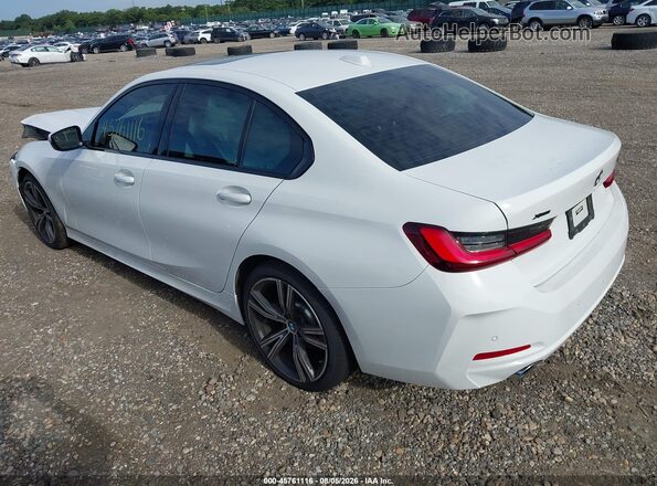 3MW89FF08P8D12728 2023 BMW 3 SERIES Белый Задняя левая четверть