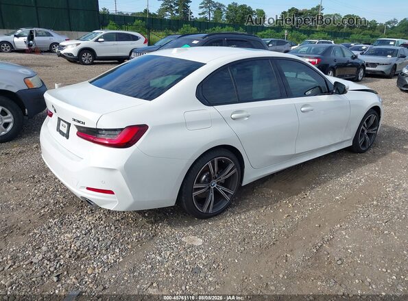 3MW89FF08P8D12728 2023 BMW 3 SERIES Белый Задняя правая четверть