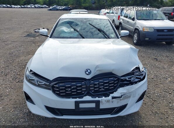 3MW89FF08P8D12728 2023 BMW 3 SERIES Белый Вид щитка приборов